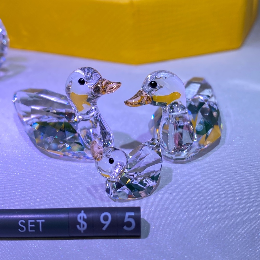 Swarovski ducks Krystal